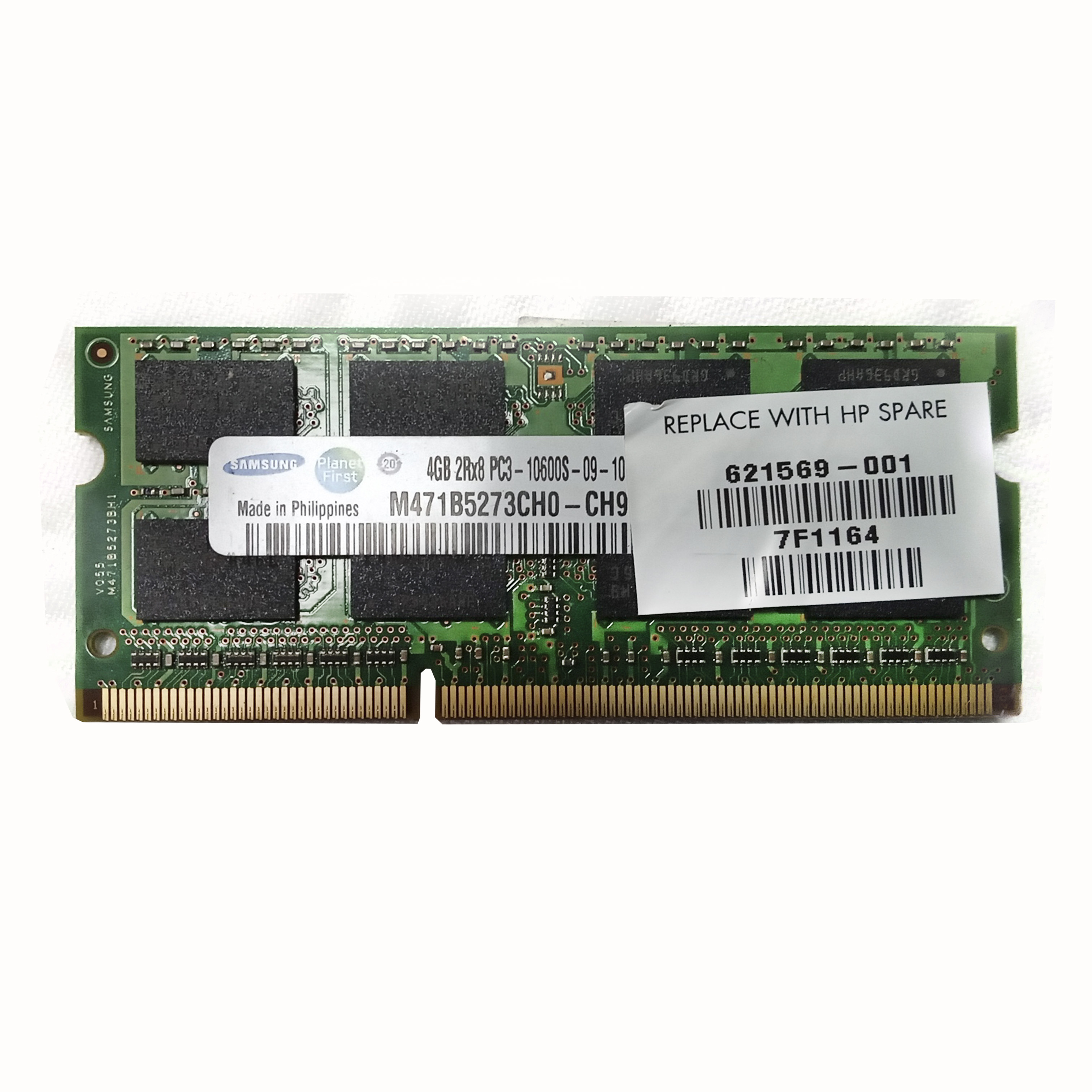 Оперативная память Samsung 4 ГБ DDR3 1333 МГц SODIMM CL9 M471B5273CH0-CH9 б/у