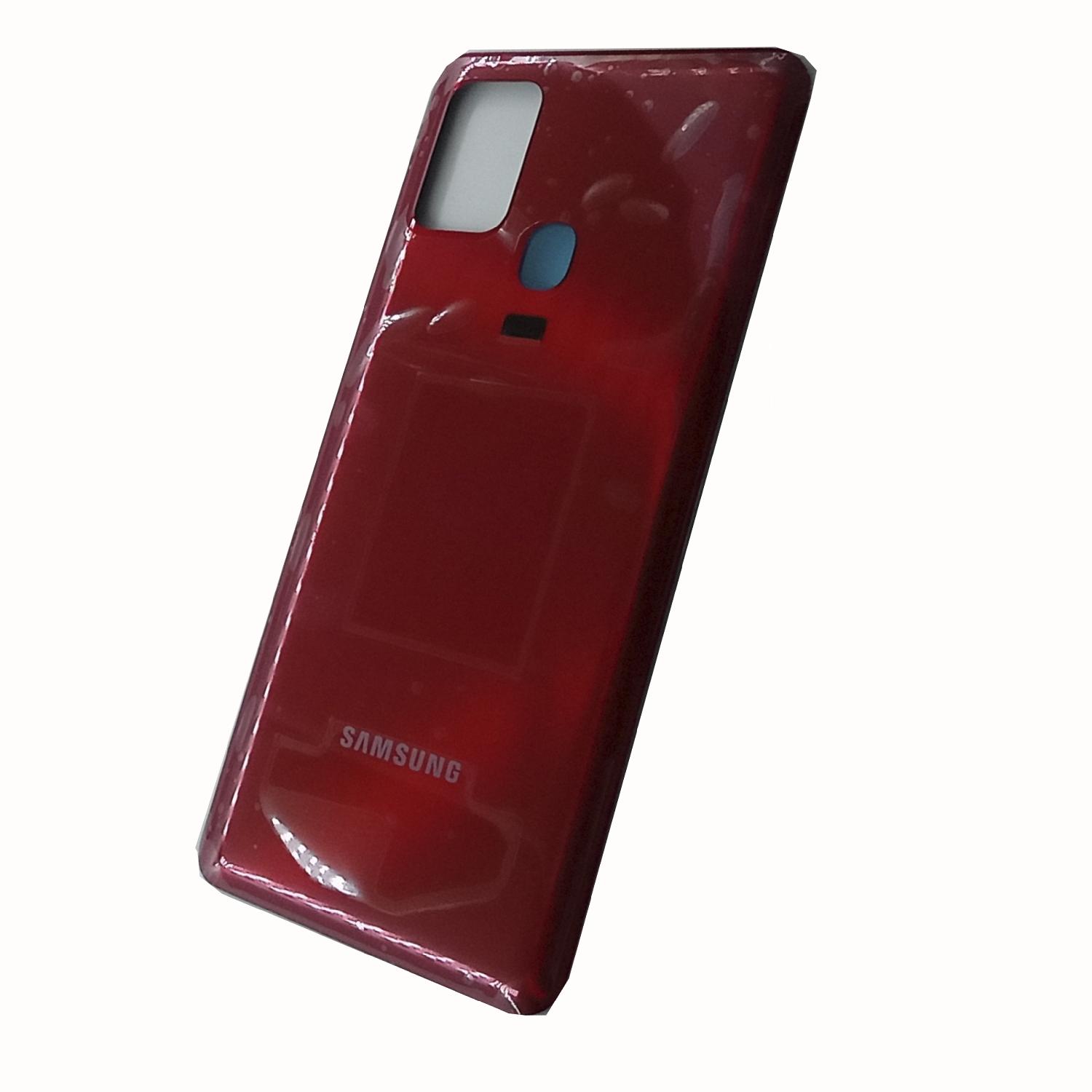 Задняя крышка телефона Samsung A217 Galaxy A21s красная