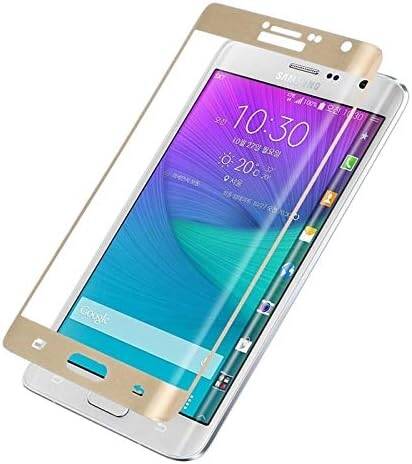 Защитное стекло телефона Samsung N915F Galaxy Note edge золотое