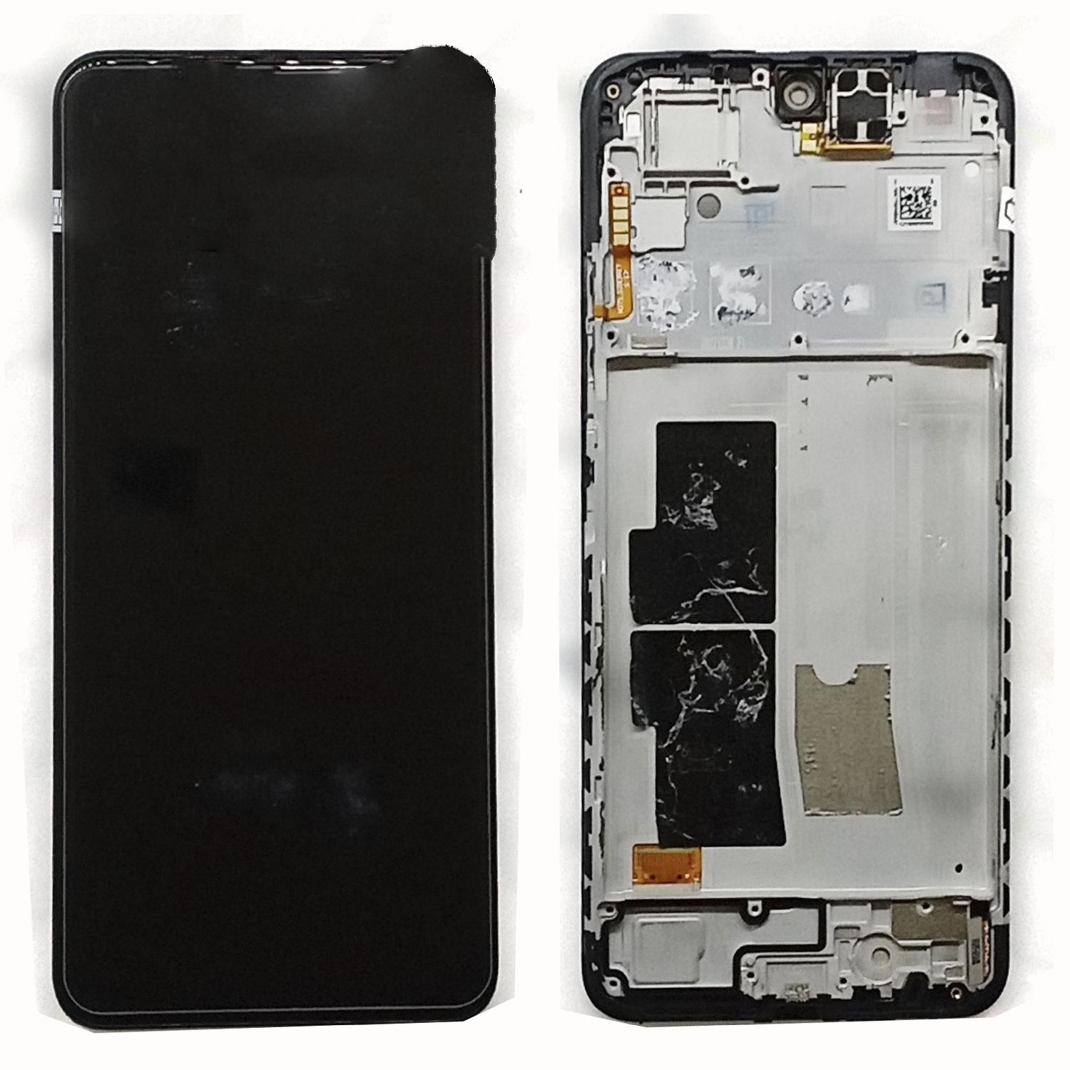 Модуль телефона Xiaomi Redmi Note 11 4G (дисплей+тачскрин) черный с рамкой ориг