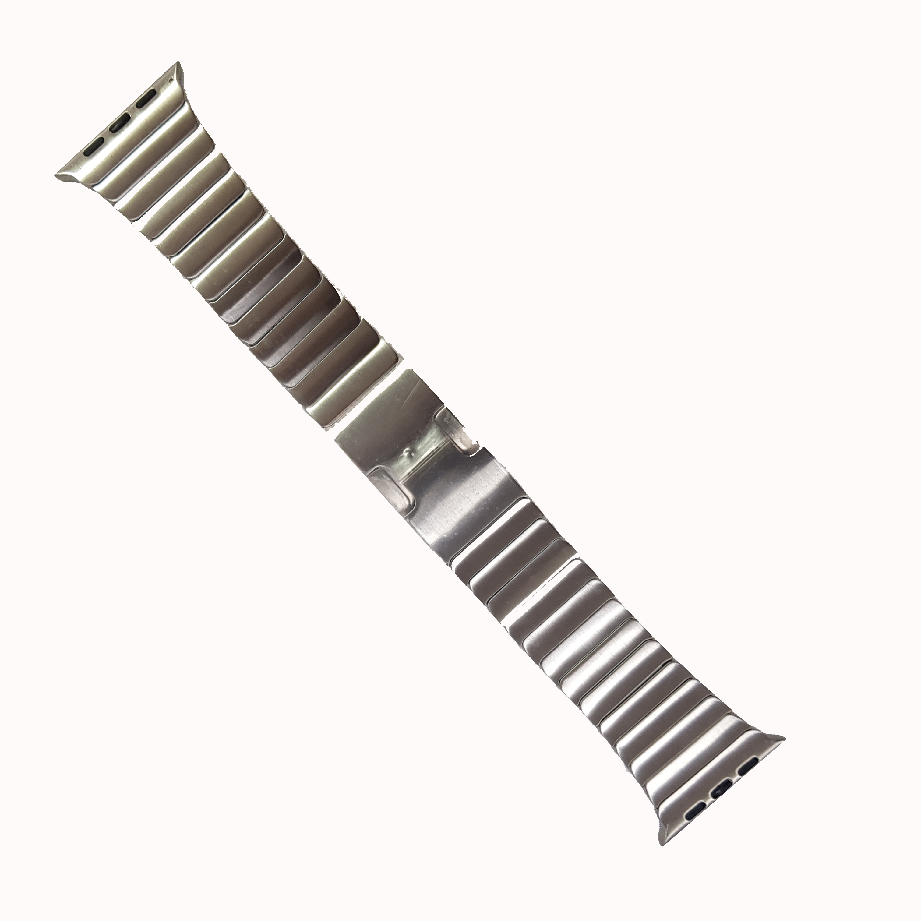 Ремешок Watch Series 42mm/44mm металл Arc buckle серебро