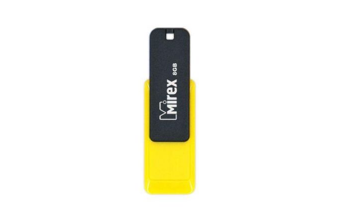 Flash USB 2.0 Mirex CITY YELLOW 8GB (ecopack)