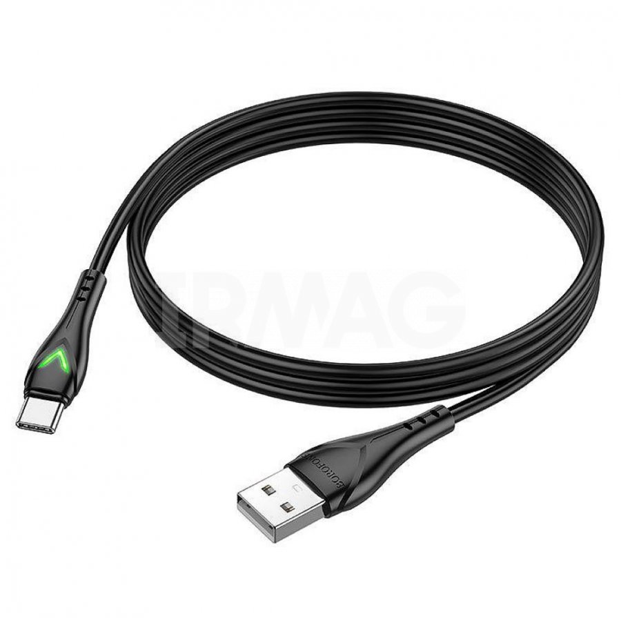 Кабель USB - Type-C BOROFONE BX65, 3A (черный) 1м