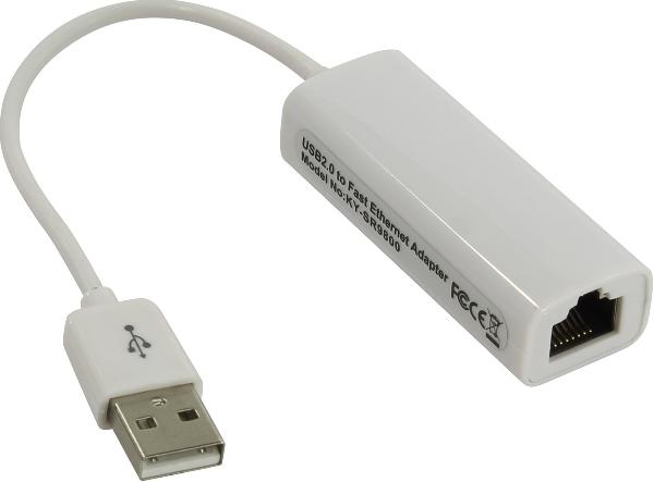 Сетевая карта USB 2.0 to ethernet RJ45 с проводом