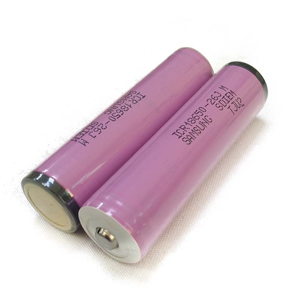 Аккумуляторная батарея ICR18650 ( 3.7V 2600mAh) SAMSUNG с защитой
