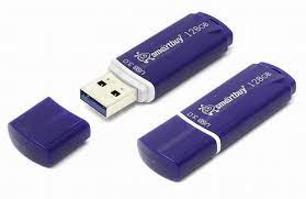 Flash USB 3.0 128Gb Smart Buy Crown SB128GBCRW-BI синий
