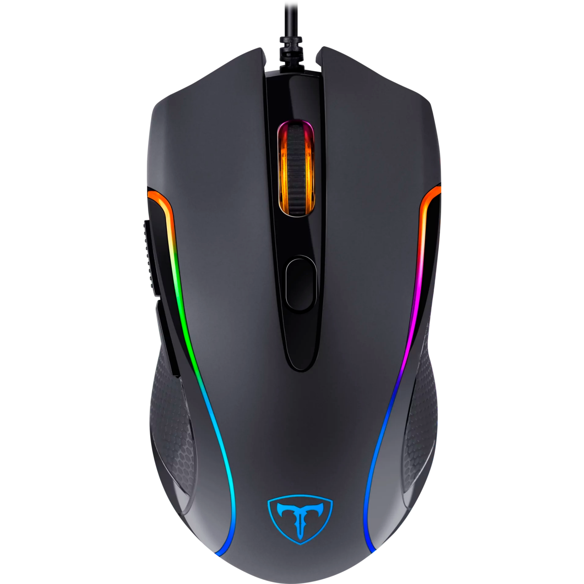 Опт. игровая мышь T-Line Lynx (черный) (5кн+кол/кн), USB, 7200dpi