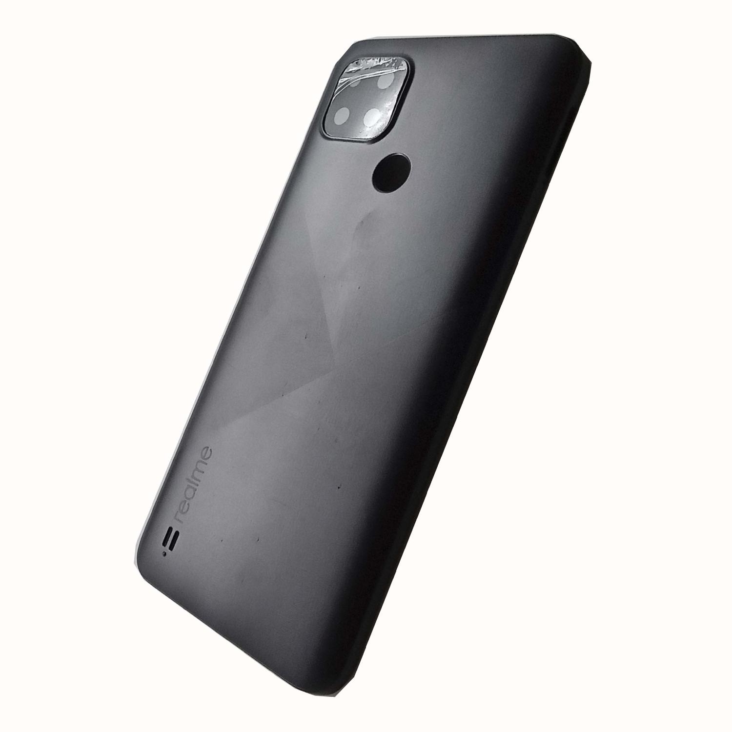 Задняя крышка телефона Realme C21 серый