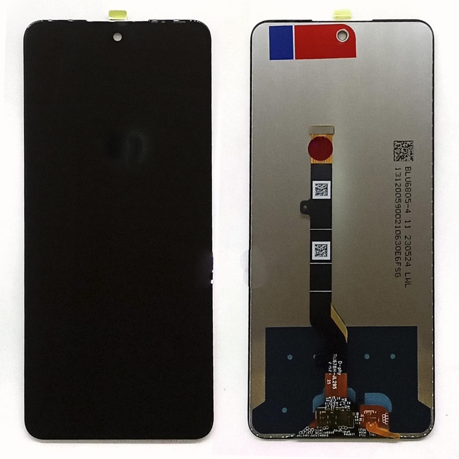 Модуль телефона Infinix Hot 11 X689F (дисплей+тачскрин) черный оригинал