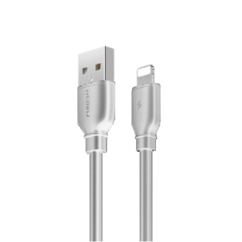 Кабель Lightning - USB  Remax Fast Charging Data Cable 2.4A RC-138i (White), 1 м.