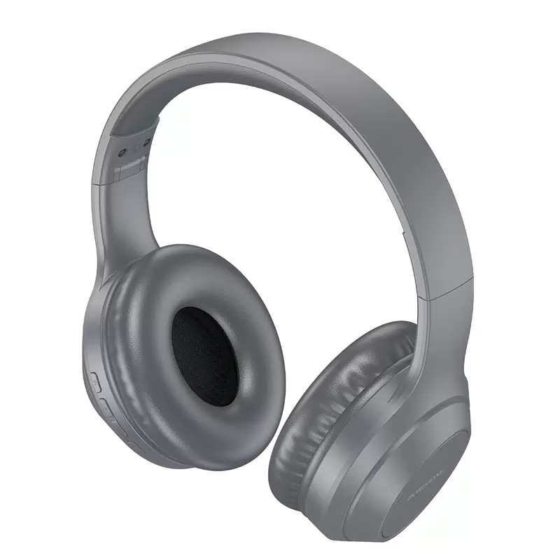 Наушники беспроводные BOROFONE BO20 Player wireless headset Bluetooth (серый)