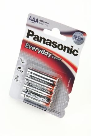 Батарейка Panasonic EVERYDAY LR03/4BP