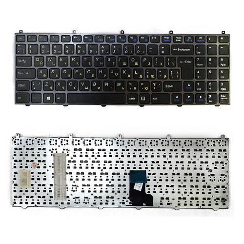 Клавиатура ноутбука DNS Сlevo W650EH MP-12N76SU-4301 (русск) черная