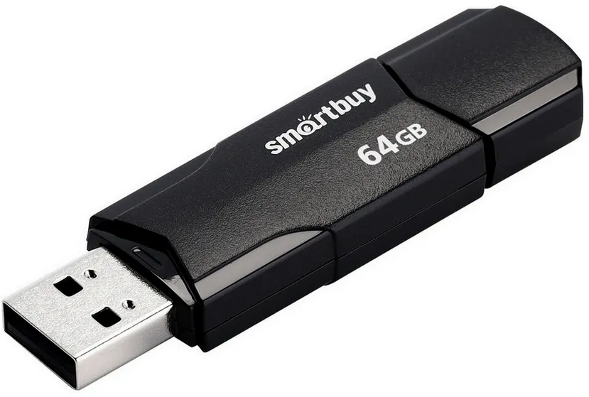 USB Flash 3.1 SmartBuy CLUE 64GB черный, SB64GBCLU-K3