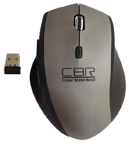 Беспроводная мышь CBR CM 575 B (черн.) (4кн+кол/кн), кн. коп/вст, USB