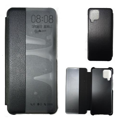 Чехол книжка телефона Samsung  A225 Galaxy A22 (2021) Smart View Flip Case (черный)