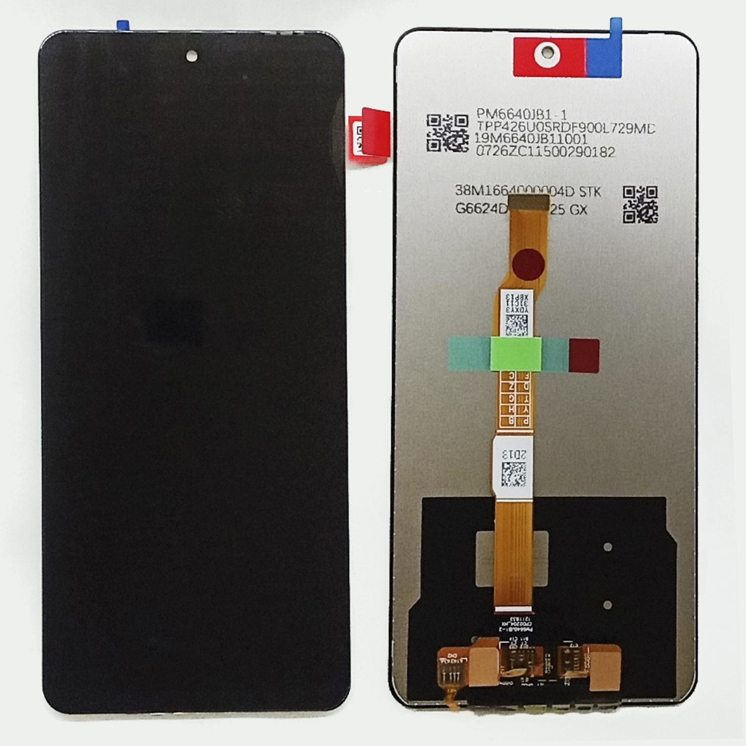 Модуль телефона Vivo Y36 4G (дисплей + тачскрин) черный оригинал