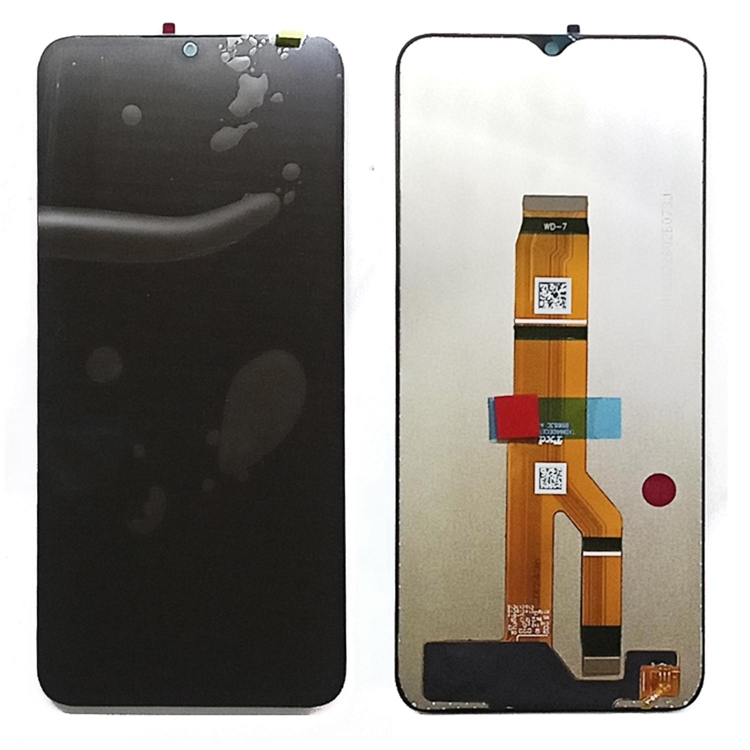 Модуль телефона Huawei Honor X6A  (дисплей+тачскрин) оригинал черный