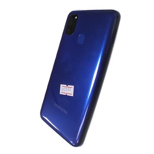 Задняя крышка телефона Samsung M307 Galaxy M30S синяя б/у