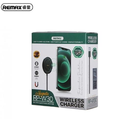 Беспроводное зарядное устройство Remax Motin 15W Wireless Magnetic Fast Charger RP-W30 (White)