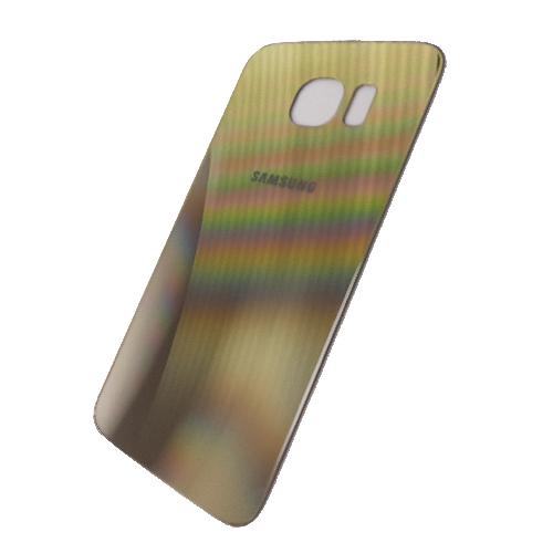 Задняя крышка телефона Samsung G920F Galaxy S6 (o) золото