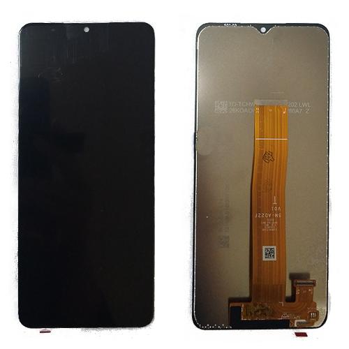 Модуль телефона Samsung A022/M127 Galaxy A02/M12 Service Pack rev 0.1 (дисплей+тачскрин) ориг черный