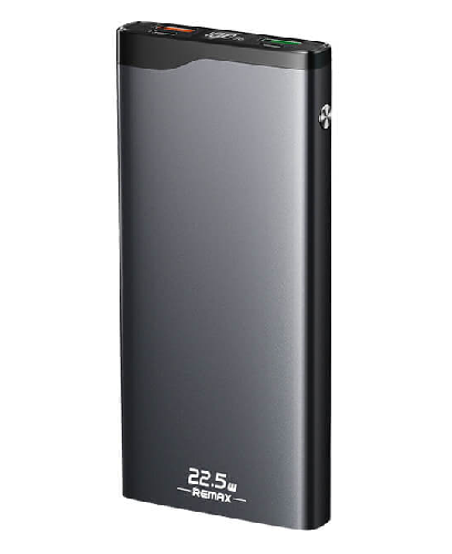 Внешний аккумулятор Power Bank 10000 mAh Remax RPP-201 22.5W PD+QC серый