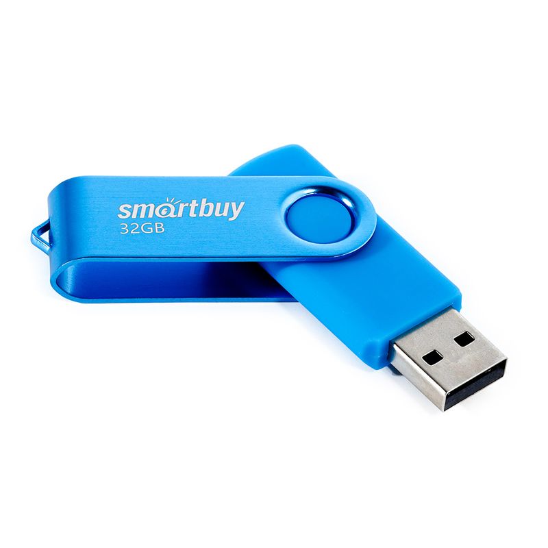 Flash USB SmartBuy Twist 32GB синий, SB032GB2TWB