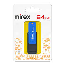 Flash USB 2.0  Mirex CITY BLUE 64GB (ecopack)