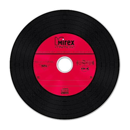 Диски CD-R Mirex Maestro (vinil)700 mb 52x Shrink 100шт