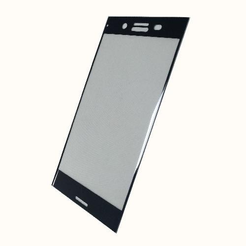 Защитное стекло телефона Sony Xperia XZ premium 3D черное тех уп