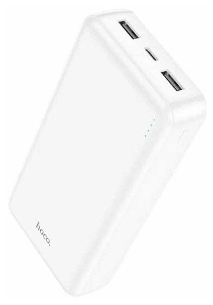 Внешний аккумулятор Power Bank 20000 mAh Hoco J100A белый