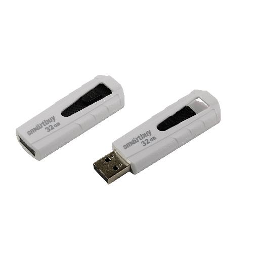 Flash USB2.0 32Gb Smart Buy Iron черно белый