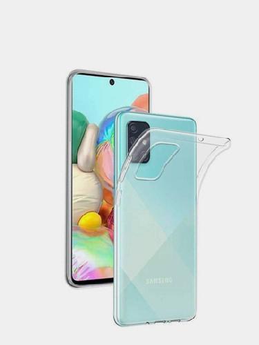 Чехол телефона Samsung A022F Galaxy A02 Borasco (прозрачный)