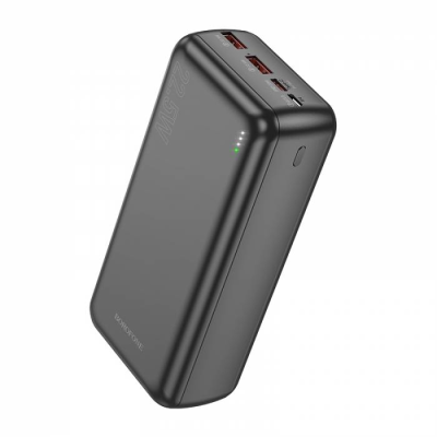 Внешний аккумулятор PowerBank BOROFONE BJ38B 22.5W+ PD20W (30000 mAh) (черный)