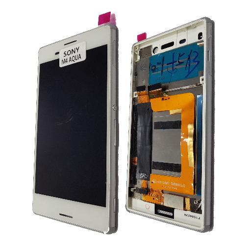 Модуль телефона Sony Xperia M4 Agua E2312 (дисплей+тачскрин) бел
