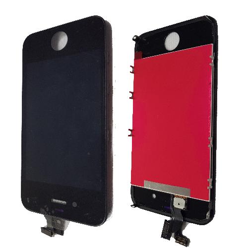 Модуль телефона iPhone 4 (дисплей+тачскрин) LCD оригинал /замененное стекло черный