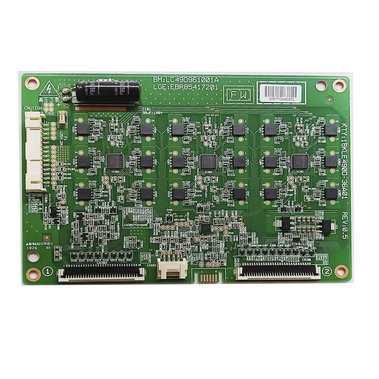 Плата инвертера LC49D9610011A телевизора LG 49SM9000PLA б/у