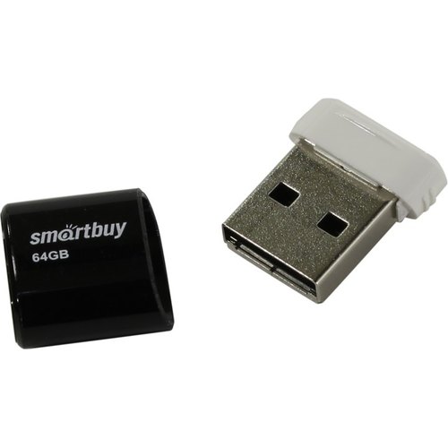 Flash USB 64Gb SmartBuy LARA черный, SB64GBLARA-K