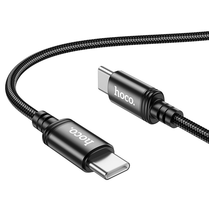 Кабель USB Type-C - USB Type-C HOCO X89 PD60W (черный) 1м