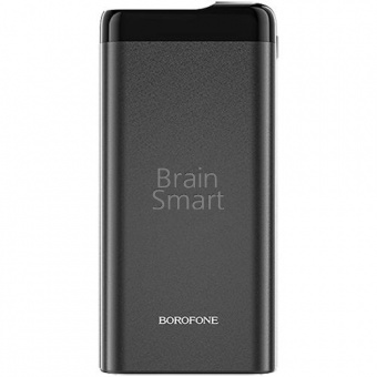 Внешний аккумулятор Power Bank 10000 mAh Borofone BJ10 Golden Armor черный