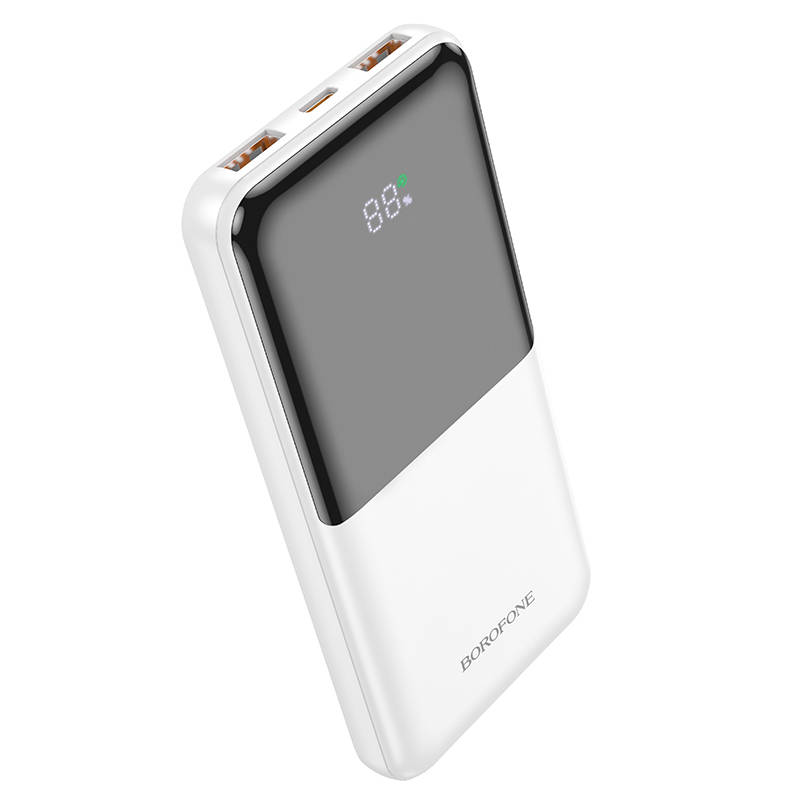 Внешний аккумулятор Power Bank BOROFONE BJ36 22.5W + PD20W (10000 mAh) (белый)