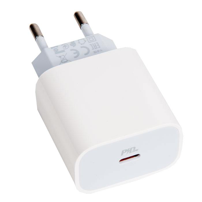 Сетевое зарядное устройство USB-C BOROFONE BA38A Plus Speedy PD20W port (белый)
