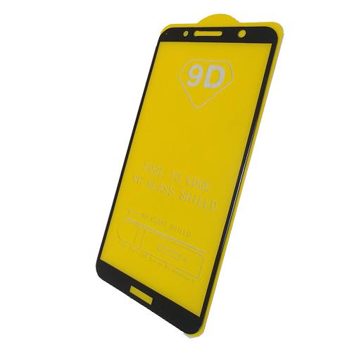 Защитное стекло телефона Honor 7A Pro/7C/Y6 (2018)/Y6 Prime (2018) 5D (тех упак) черное