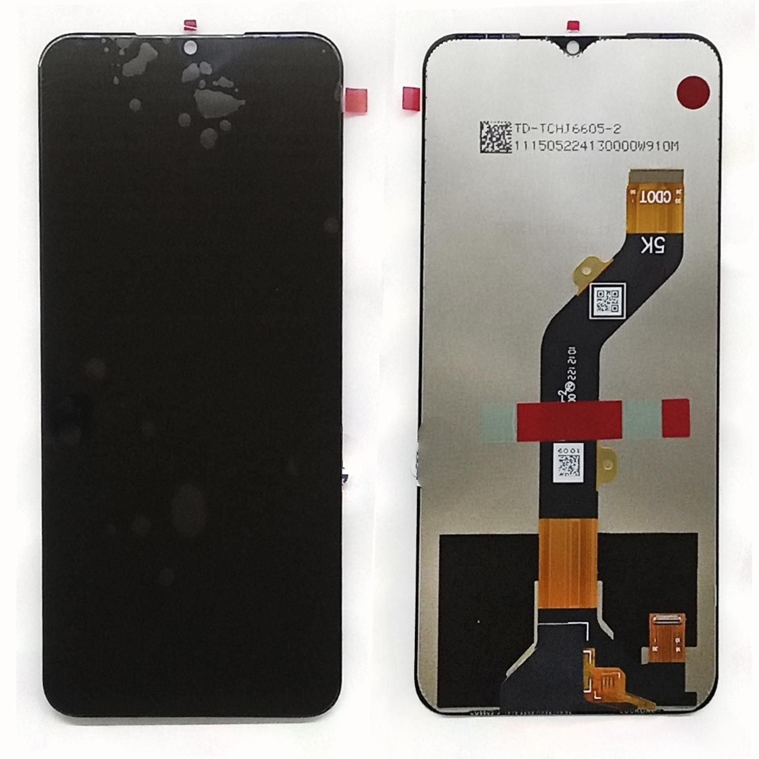 Модуль телефона Tecno Spark 8C rev K5 (дисплей+тачскрин) черный