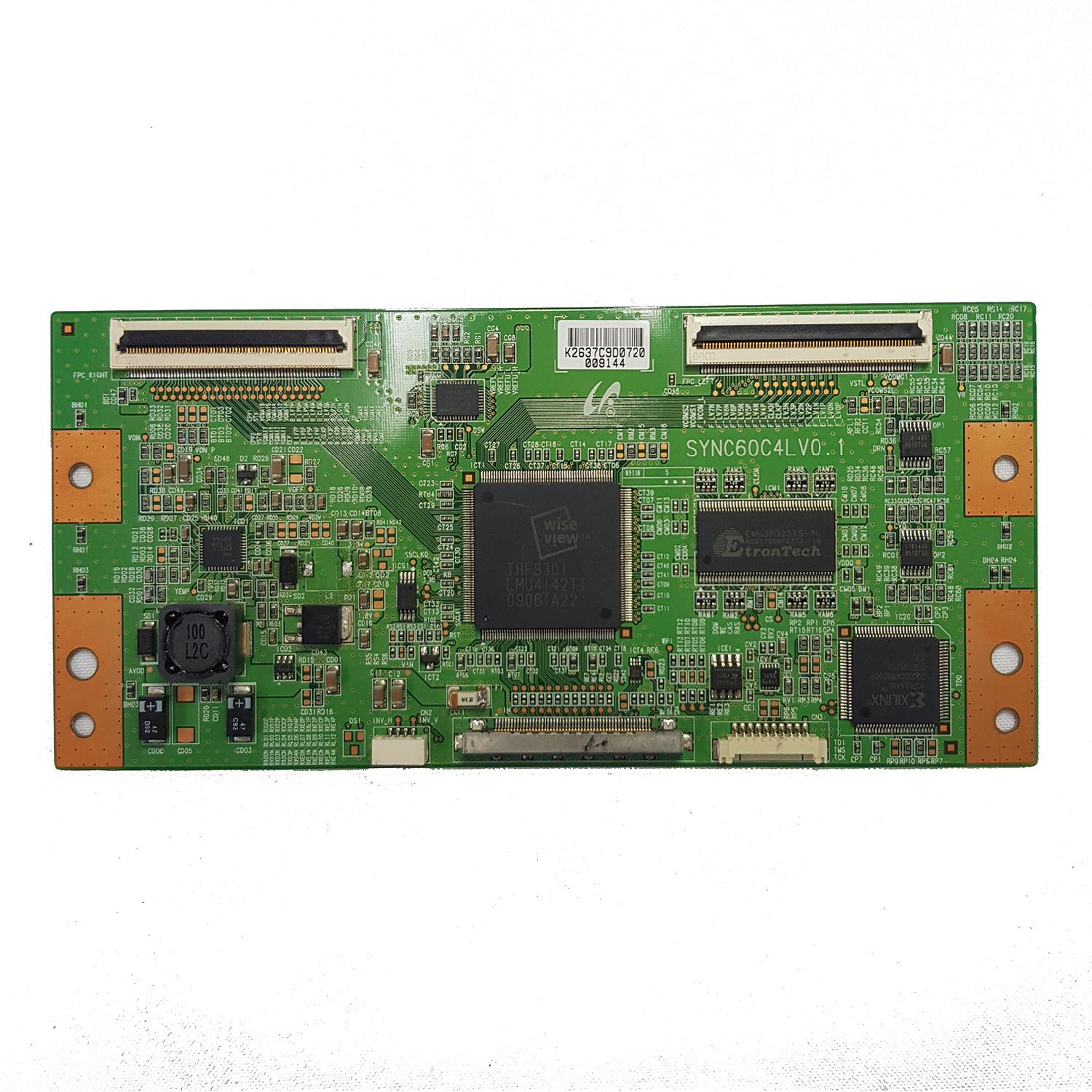 Плата T-Con SYNC60C4LV0.1 телевизора Toshiba 40XV550PR