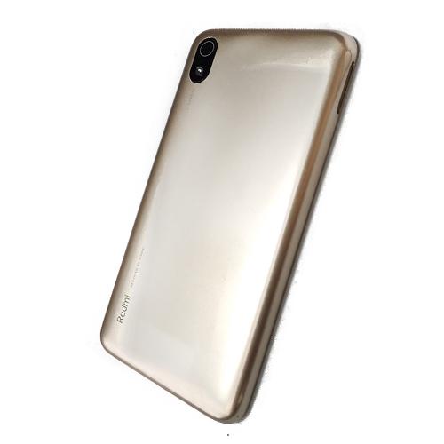 Задняя крышка телефона Xiaomi Redmi 7A золотая оригинал б/у