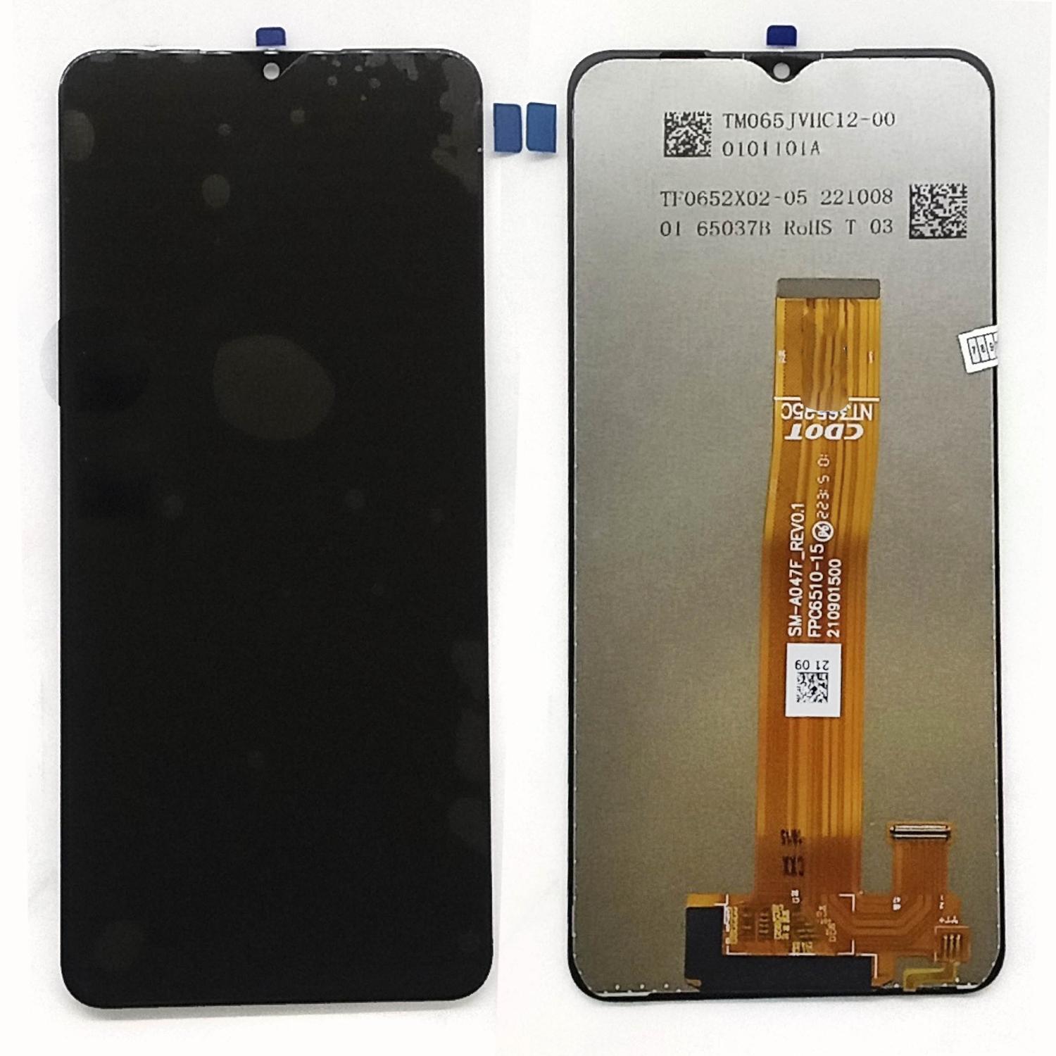 Модуль телефона Samsung A047F Galaxy A04S (дисплей+тачскрин)  оригинал черный