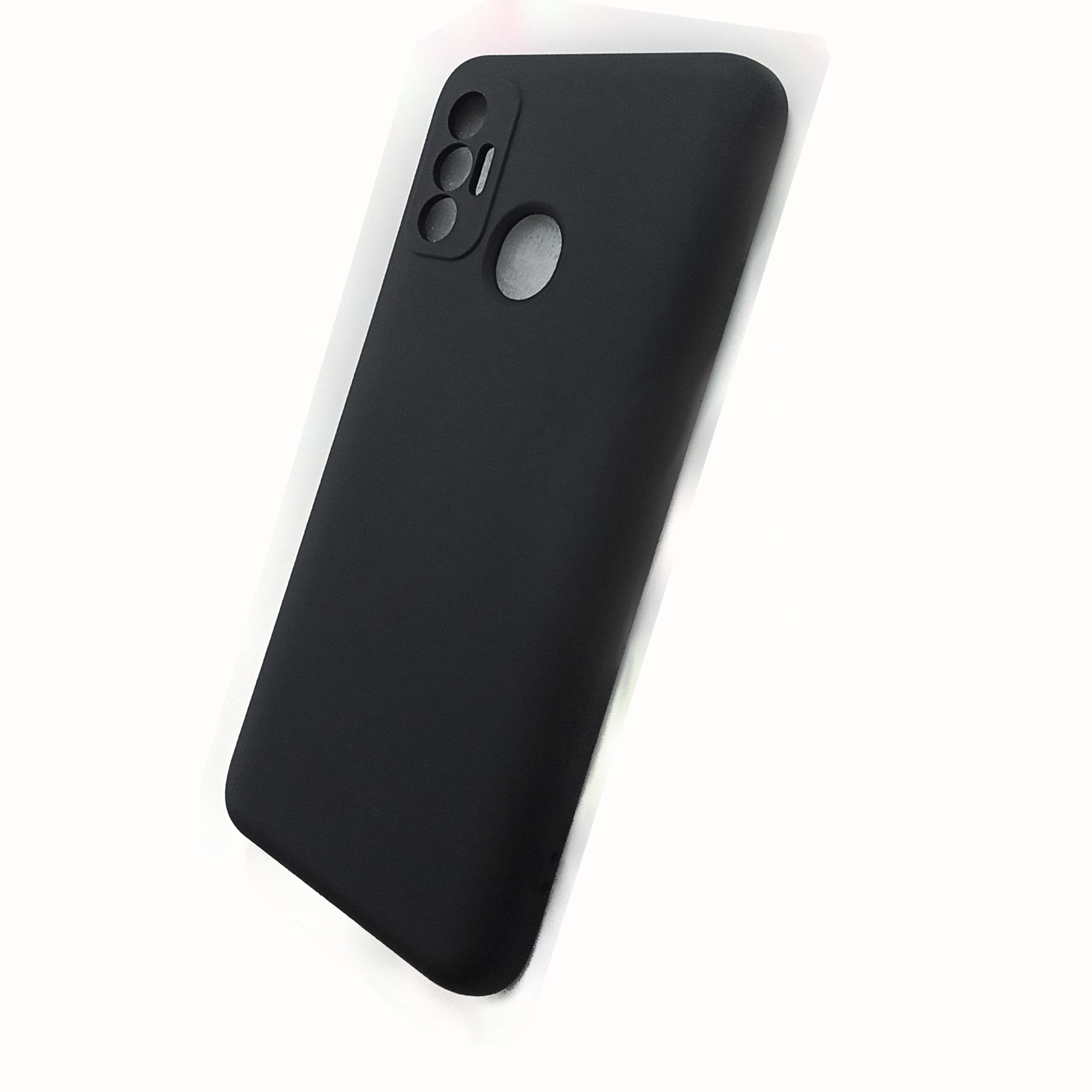 Чехол телефона Techo Spark 7 силикон черный