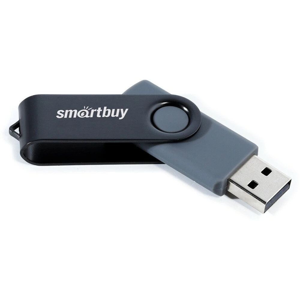 Flash USB 2.0 SmartBuy Twist Black 8Gb